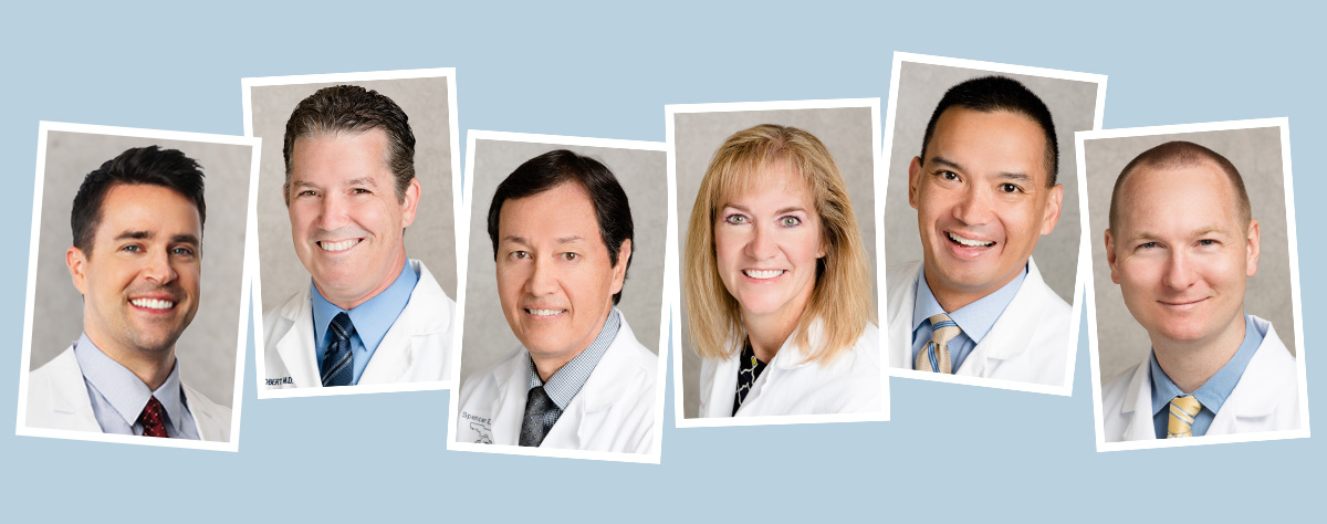 collage of otolaryngologist portraits